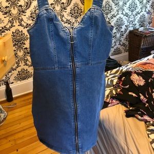 H&M zip-up Jean dress